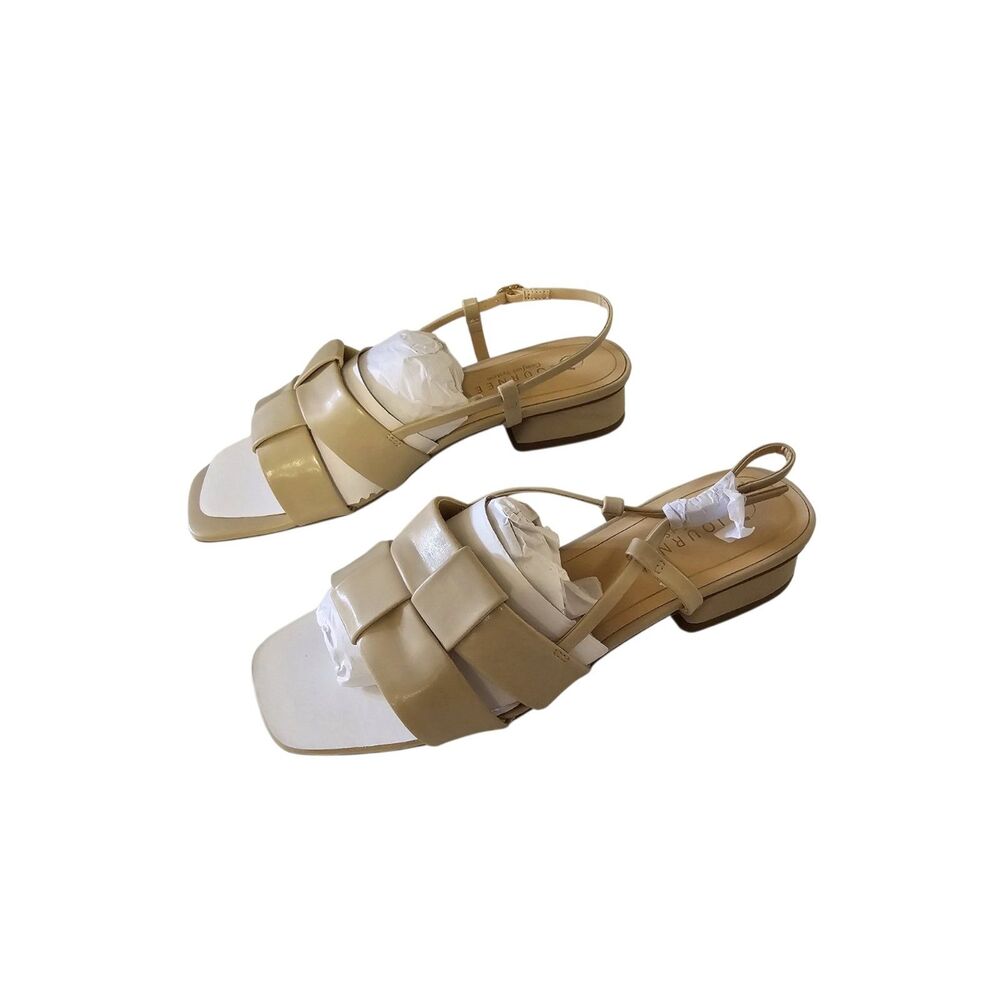 New Journee Collection Womens Tabatha Heeled Sandals Nude 9